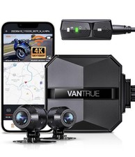 Vantrue Falcon 1 (F1) Motorcycle 4K Dashcam (4K + 1080P) GPS | WiFi 1TB Support picture