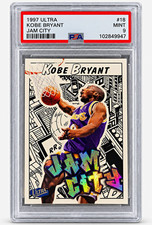 Fleer Ultra 1997-98 Jam City Insert Kobe Bryant Los Angeles Lakers #18 JC PSA 9 picture