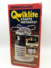 Vintage Brinkmann Qwiklite Camping Stove NEW SEALED Starts Instantly  picture