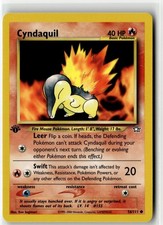 Cyndaquil (56) Common Neo Genesis 056/111 1st Edition NM picture