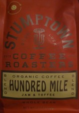 12 12oz Bags Stumptown Coffee Hundred Mile Organic Whole Bean picture