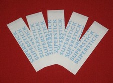 Walker 1 x 3 Straight SuperStick Tape Strips 72-Pieces ~ Wigs,Toupee,Hairpiece. picture