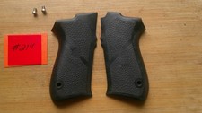 Vintage Hogue S&W 1006 & 4506 Series Cobblestone Rubber Grip Panels Black 06010 picture
