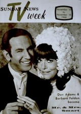 TV Guide 1968 Get Smart Wedding Issue Don Adams Barbara Feldon TV Week MINT COA  picture