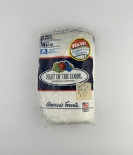 Vtg 1990s Fruit of the Loom Sealed 3 Pack Mens Briefs Medium 34-36 Underwear USA picture