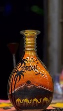 Handmade Wadi Rum Colored Sand Art Bottle – Personalized Name – Jordan Desert So picture