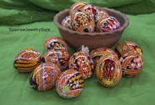 Handmade Ukrainian pysanka Traditional easter decor Holiday decor Gift for her picture