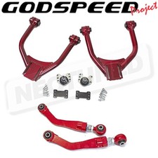 Godspeed Adjustable Front+Rear Upper Camber Arms Kit For Chrysler 300C RWD 05-23 picture