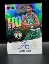 2017-18 Jayson Tatum Panini NBA Hoops - Hot Signatures Rookies #HSR-JT (AU, RC) picture