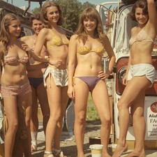 1980s Hot Sexy Girls | 24X24 inch POSTER| | vintage classic picture