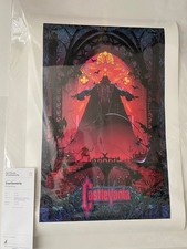 Castlevania Kilian Eng Giclee Poster Print Art 24x16 Legacy #32/150 COA Konami picture