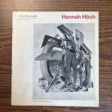 1966 Dada World of Hannah Hoch Marlborough  art exhibition catalog No 178 VTG picture