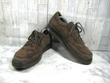 Mephisto Match Walking Shoes Men 9.5M Runoff Air Jet Sneakers Brown Leather picture