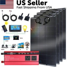 100W 200W 400W 12V Solar Panel Kit & 5000W Inverter & Solar Charge Controller picture