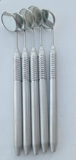NEW German 10 PCS Dental Mouth Mirror #5 Unique Hollow Handle Dental Instruments picture