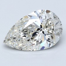 1.14 Cts PEAR Cut IGI CERTIFIED LAB GROWN CVD Diamond F Color VS1 Clarity picture