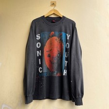 Sonic Youth Dirty 92 Rare Bootleg Tee Vintage Style Distressed Grunge XL picture