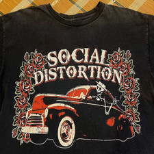Social Distortion 1990s Punk Rock T-shirt S to 5XL NZ823 picture
