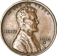 1930-S Lincoln Wheat Cent “Best Value on eBay “ FAST SHIPPING picture