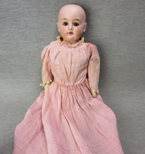 Antique Cuno & Otto Germany Bisque Head Doll TLC Hand Arm 18