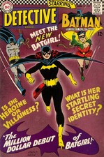 1967 Detective Comics Cover Poster 11X17 Batman Robin Batgirl DC Gotham City 🍿 picture