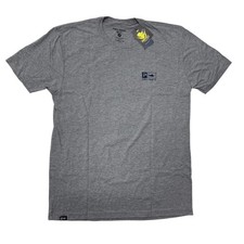 Pelagic Steve Goione Sailfish Tri-Blend T-Shirt Mens Medium New Heather Gray picture