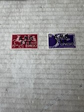 Italy - Trieste A, E1-E3 1947 Special Delivery Mint NH Set Of 2 Stamps picture