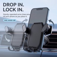 Air Vent Car Mount Phone Holder Swivel Cradle Strong Grip AC for Smartphones picture