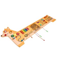 Uimoso Puppy Activity Wall Busy Board Panels 12 Activities Sensory Wall Panel picture