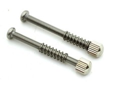 Dropout adjuster screws set w/ springs and end caps a pair 30mm picture