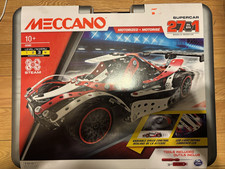 Meccano Supercar 27-in-1 Motorized Building Set – Tools Included-New#22202-B15 picture