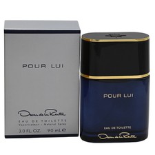 POUR LUI by Oscar de la Renta Cologne 3 / 3.0 oz EDT For Men New in Box picture