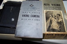 Vintage AGFA ANSCO Viking Folding Film Camera  IN BOX UNUSED MINT picture