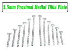 Medial Proximal Tibia Plate (3.5mm) with Set of 12pcs (L6/R6) Veterinary SS picture
