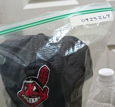 Vintage Cleveland Indians Chief Wahoo Hat Twins Enterprise MLB Strapback Cap picture