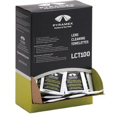 Pyramex LCT100 100 Individually Packaged Lens Cleaning Towelettes picture