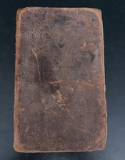 Antique 1815 leather book picture