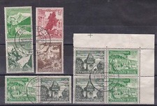 1936/9 five pairs used           d1436 picture