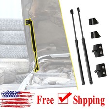 2x Car  Hydraulic Support Rod Machine Front Hood Lift For Jeep Wrangler JK 2007+ picture
