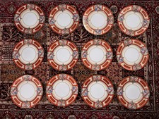 *INCREDIBLY RARE* Noritake Morimura Japan Dinner Plates (Set of 12)- 1921-1940 picture