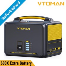 VTOMAN Jump 600X Extra Battery 640Wh LiFePO4 Backup Expansion Battery picture