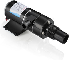 Macerator Pump for Jabsco 18590-2092, 12V 12GPM, Self Priming Macerator Waste picture
