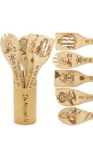Horror Movie Wooden Spoon Set Halloween picture