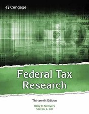 Federal Tax Research - Paperback, by Sawyers Roby; Gill Steven - 9780357988411 picture