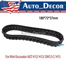 Rubber Tracks with 180*72*37mm Size for Mini Excavator AGT H12/ H12/ DM12-C/ H15 picture