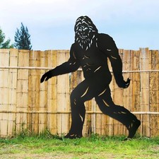Bigfoot Metal Yard Decor 7.4ft Life Size Sasquatch Outdoor Statue for Garden picture
