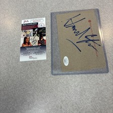 HOWARD STERN SIGNED NAPKIN ONE OF A KIND JSA SPENCE BOLD AUTO AUTOGRAPH picture