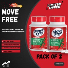 Move Free Advanced Plus MSM Joint Health Supplement 2 Pack (per pack 120Tablets) picture