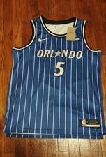Nike 2026-27 Orlando Magic NBA Paolo Bachero Blue Jersey men's L with defect picture