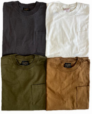 Filson Solid Pocket T-Shirt 6.5oz Heavyweight Cotton Tee NWT Workwear Outdoor picture